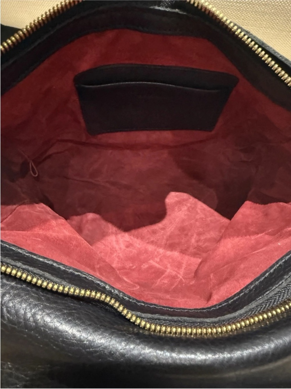 Authentic $495 HAMMIT Montana Clutch Black Leather / Gold Metal Shoulder Bag sm - Picture 11 of 16